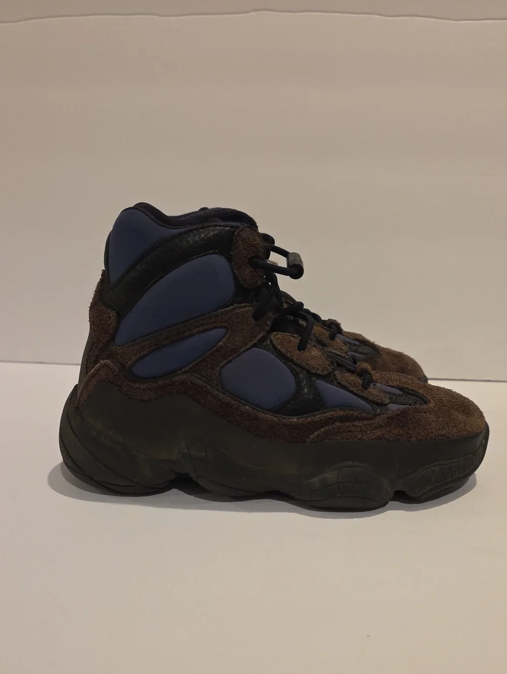 Yeezy Adidas Kids Brown & Purple Suede Sneakers Size 12 500 Pro Sample Shoes